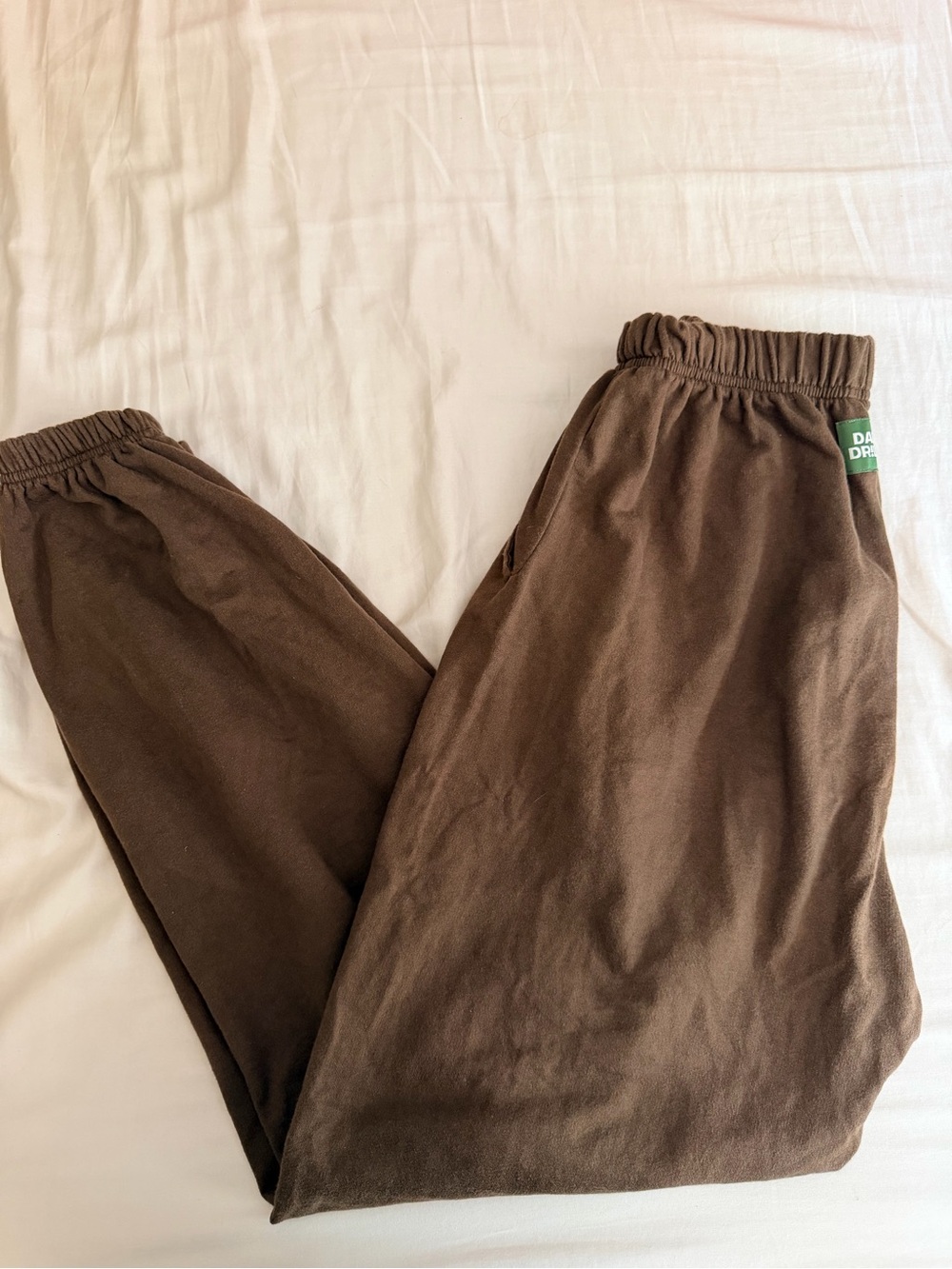 Daily drills brown sweatpants Xs/s